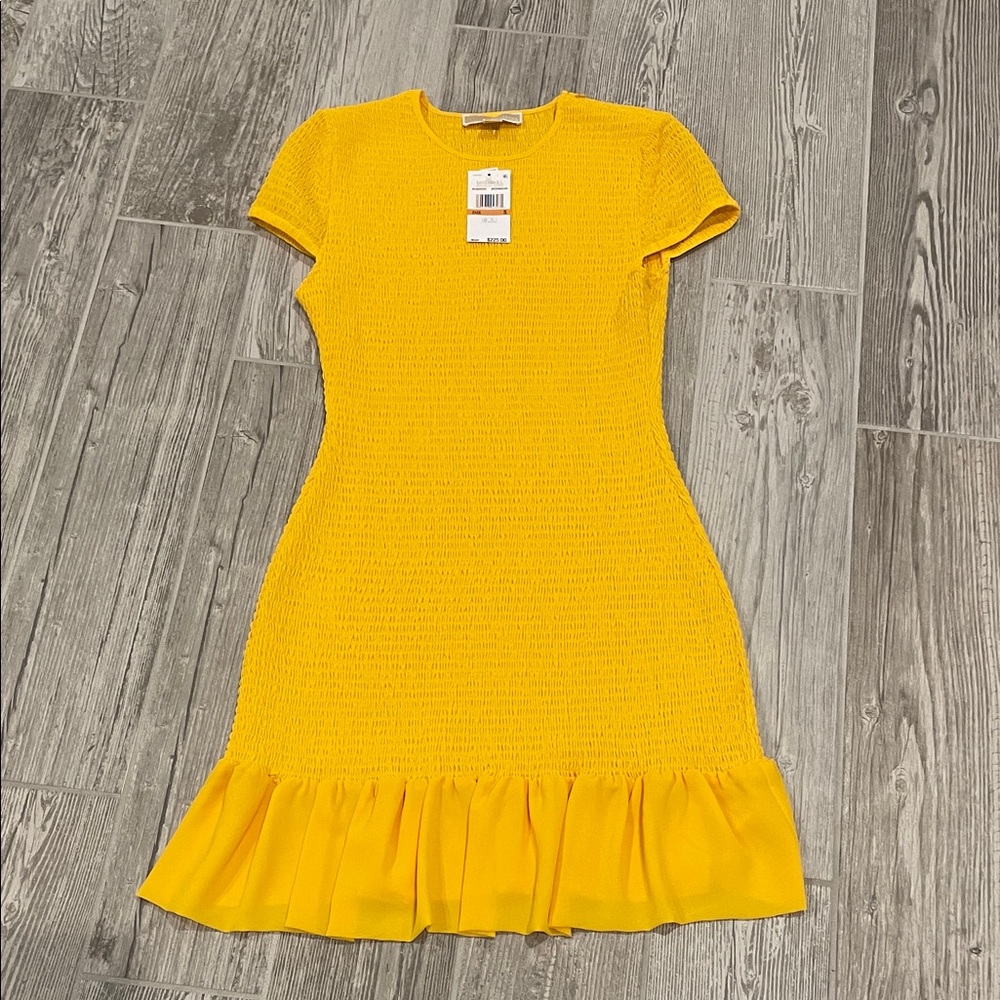 Michael Kors Dandelion Textured Dress